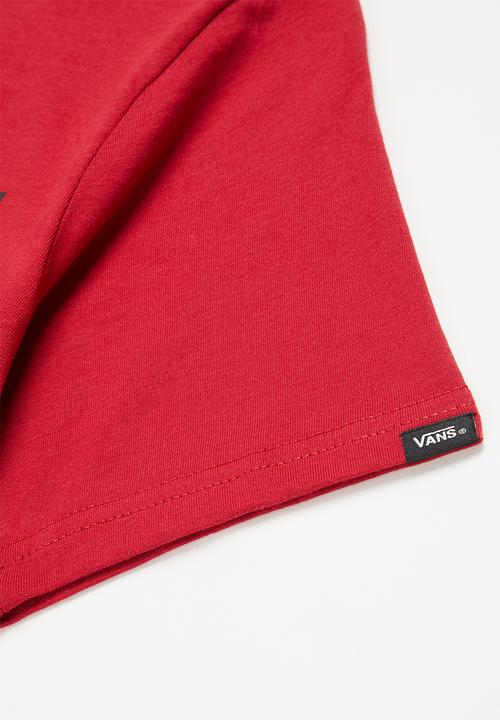 Vans - Classic boys short sleeve t-shirt - chili pepper/black