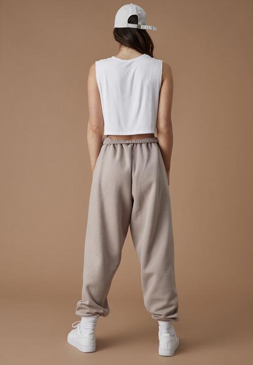 Factorie - Cropped muscle tank - white