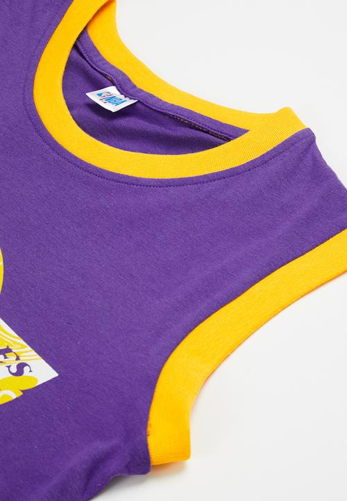 NBA - NBA fly squad vest lakers - purple