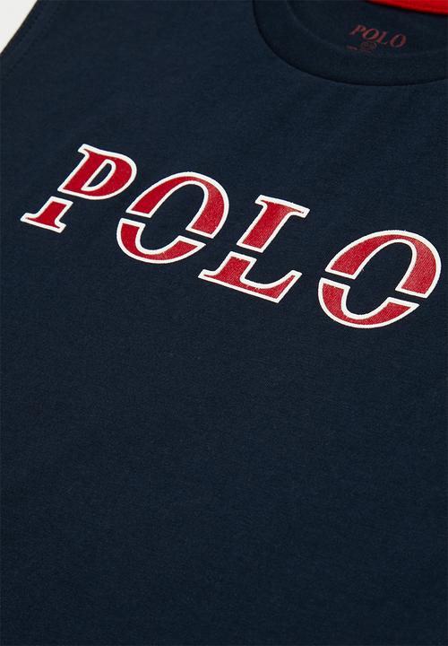 POLO - Boys bryan printed vest - navy
