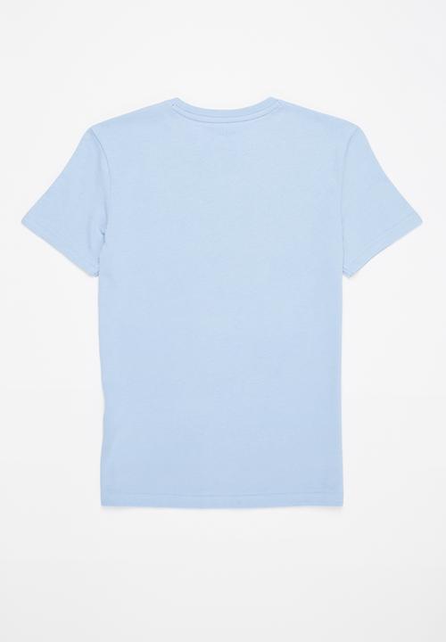 POLO - Boys corey printed tee - light blue