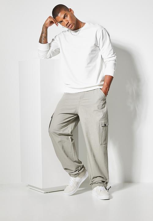 Superbalist - Carson loose cargo pants - grey