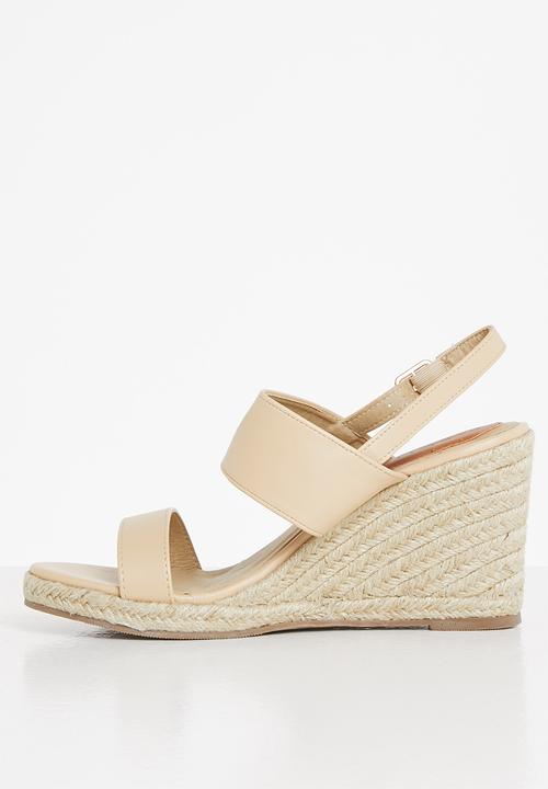 edit - Shelby espadrille wedge - natural