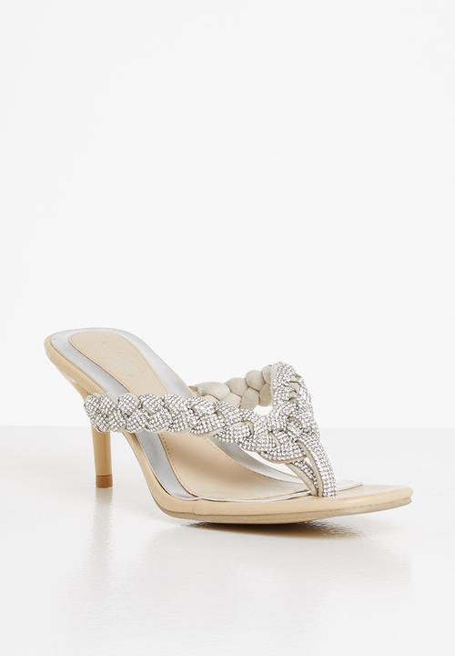 MILLA - Gigi embellished mule - natural