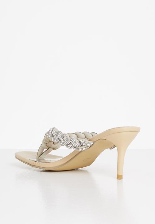 MILLA - Gigi embellished mule - natural