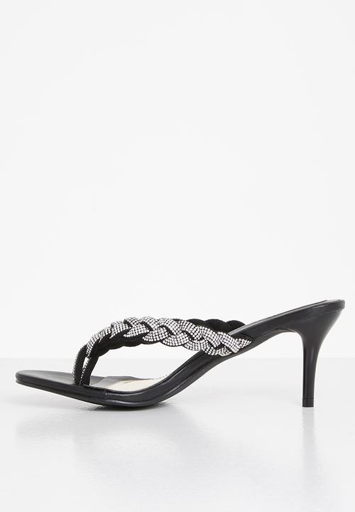 MILLA - Gigi embellished mule - black