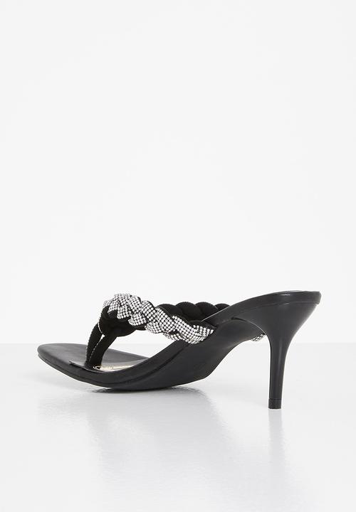 MILLA - Gigi embellished mule - black