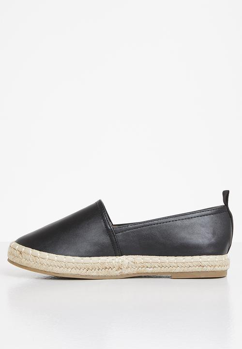 edit - Mika espadrille - black