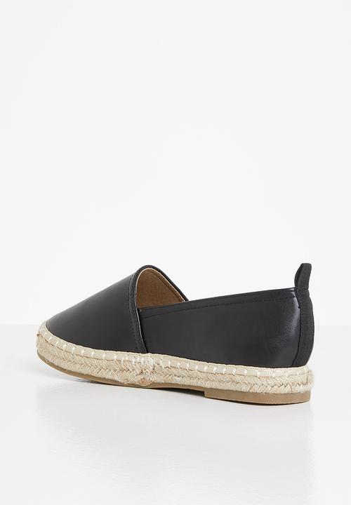 edit - Mika espadrille - black