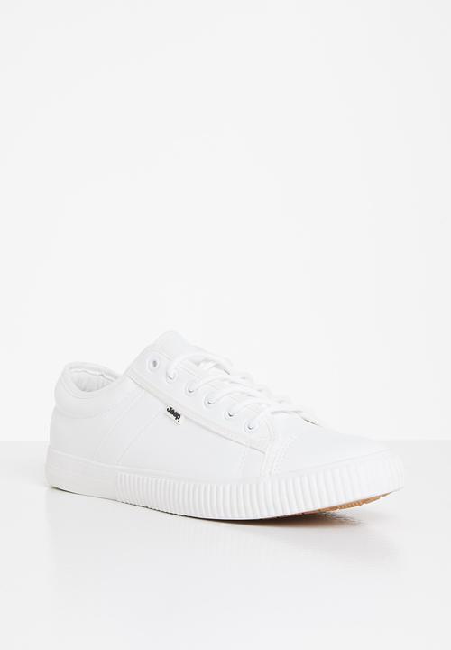 JEEP - Peg fashion sneaker - white