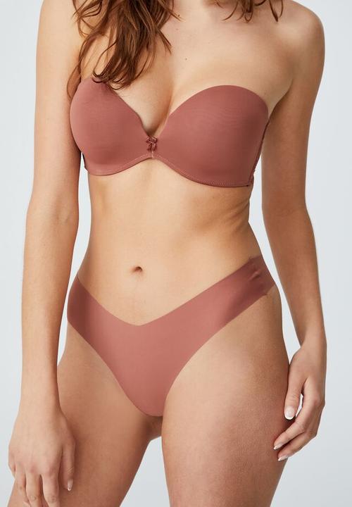 Cotton On - The invisible g-string brief - cappuccino
