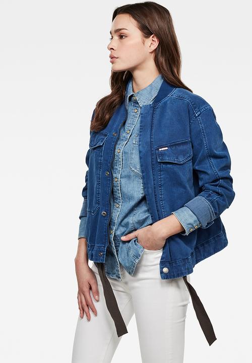 G-STAR - Utility bomber - deep true blue gd