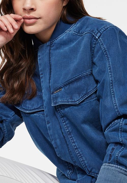 G-STAR - Utility bomber - deep true blue gd