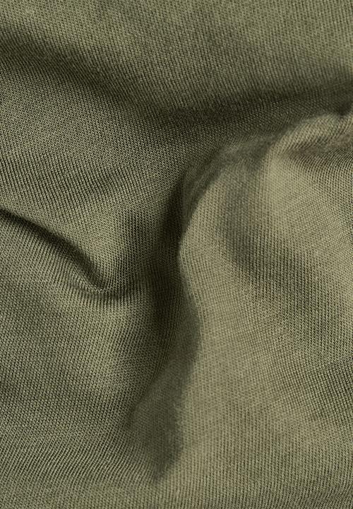 G-STAR - G-star r short sleeve T-shirt - dk bronze green