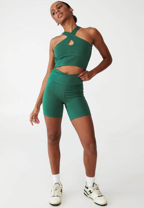 Cotton On - Ultra soft movement bike short - verdent green