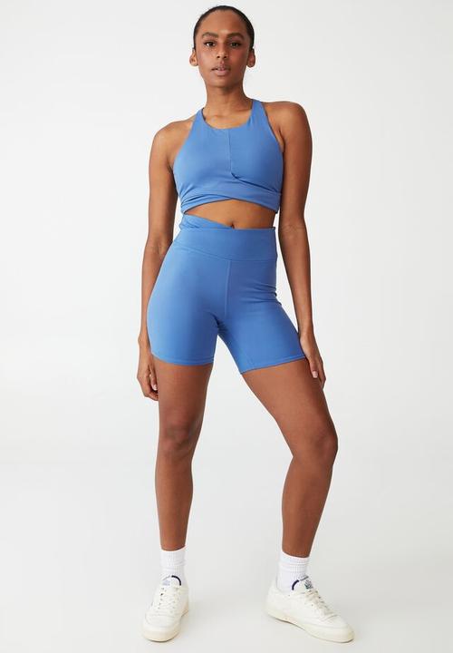 Cotton On - Ultra soft movement bike short - antique blue