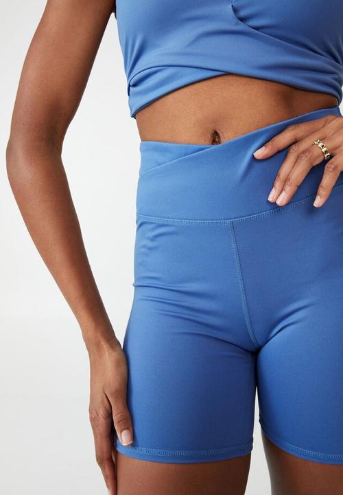 Cotton On - Ultra soft movement bike short - antique blue