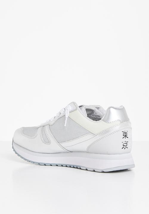 lotto - Tokyo wedge - sliver/ white