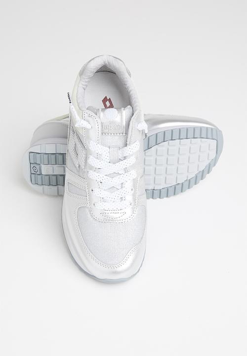 lotto - Tokyo wedge - sliver/ white