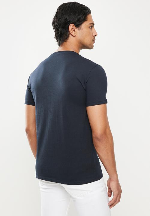 POLO - Noah big pony tee - navy