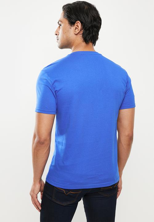 POLO - Cory crest tee - cobalt