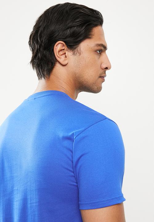POLO - Cory crest tee - cobalt