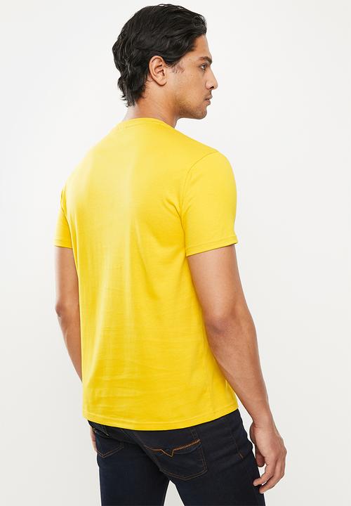POLO - Cory crest tee - mustard