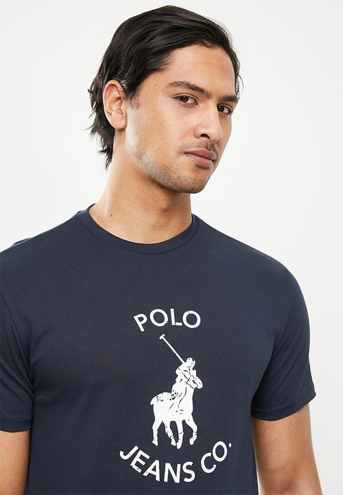 POLO - Gareth ss tee  - navy
