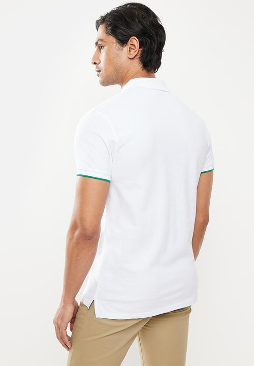 POLO - Rafe big pony golfer - white