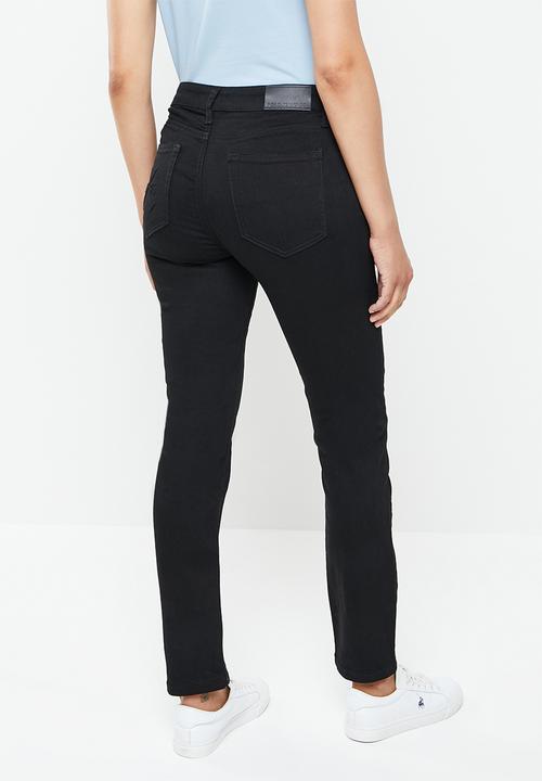 POLO - Stacey straight slim jean - black