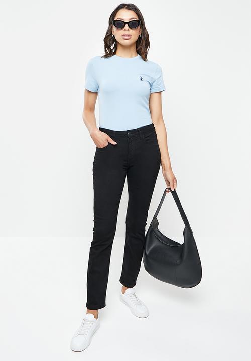POLO - Stacey straight slim jean - black