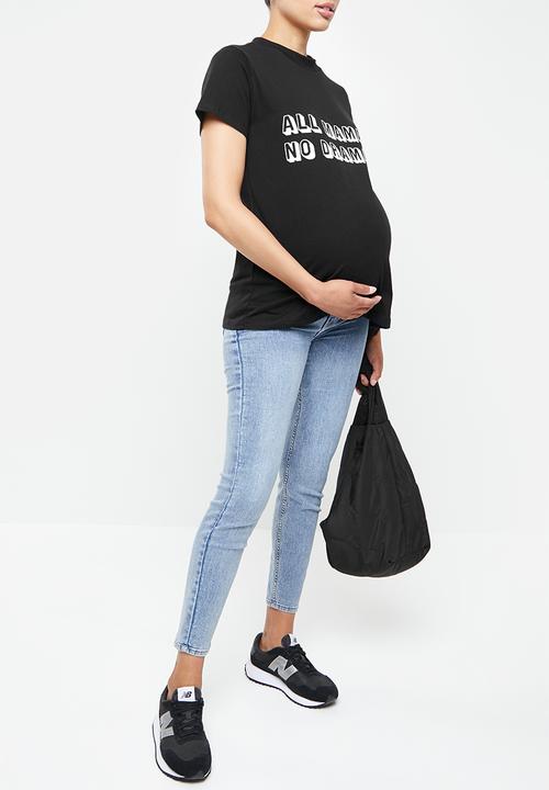 Superbalist - Printed crew neck tee - black