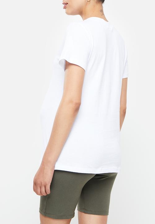 Superbalist - Printed crew neck tee - white