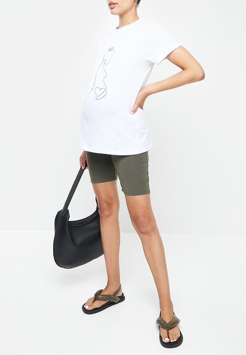 Superbalist - Printed crew neck tee - white
