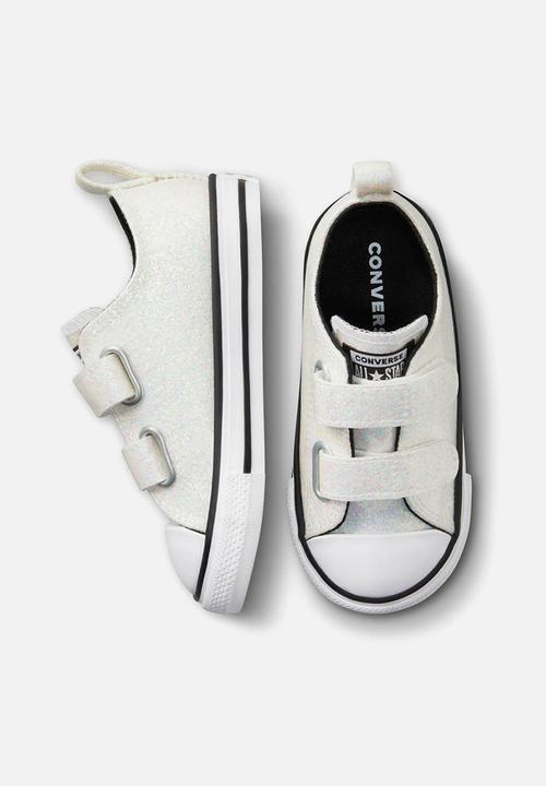 Converse - Chuck Taylor all star 2v ox - silver/black/white
