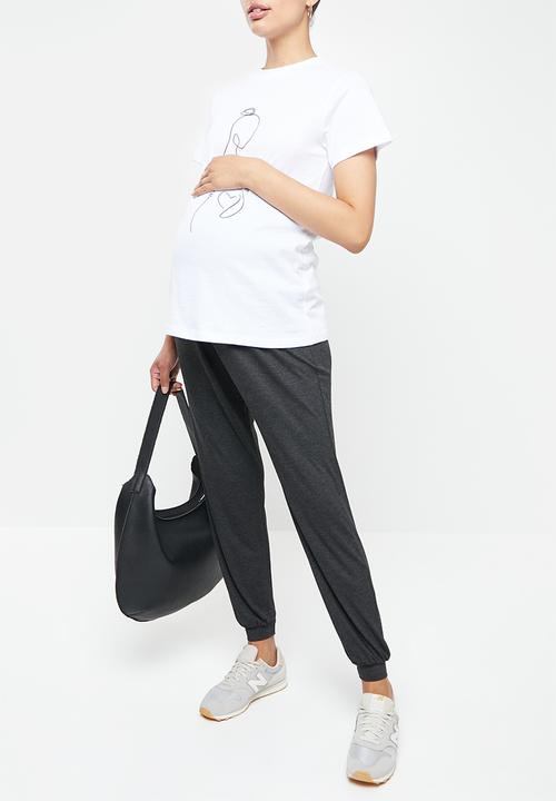 Superbalist - Cuffed jogger pant - charcoal 