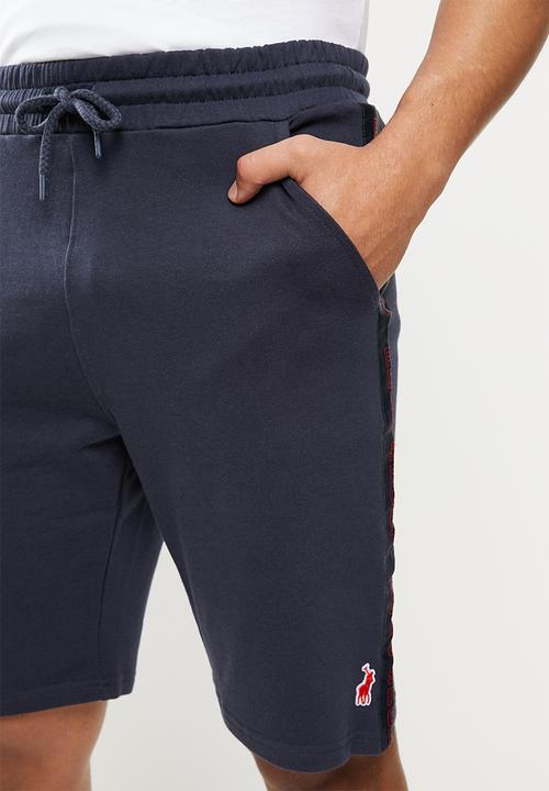 POLO - Zaheed sweat shorts - navy