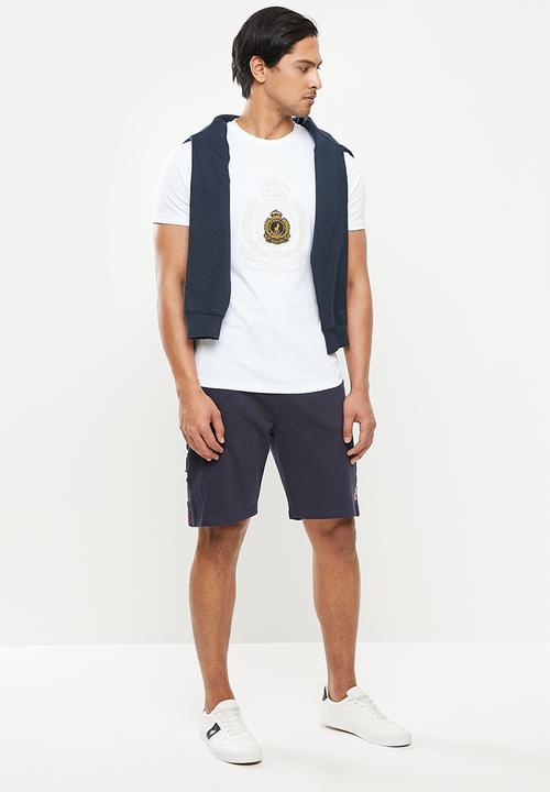 POLO - Zaheed sweat shorts - navy