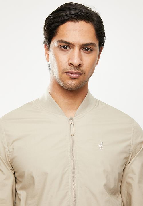 POLO - Deka harrington jacket - stone