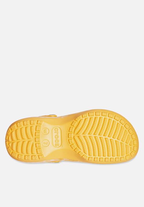 Crocs - Classic platform graphic clog w - orange sorbet