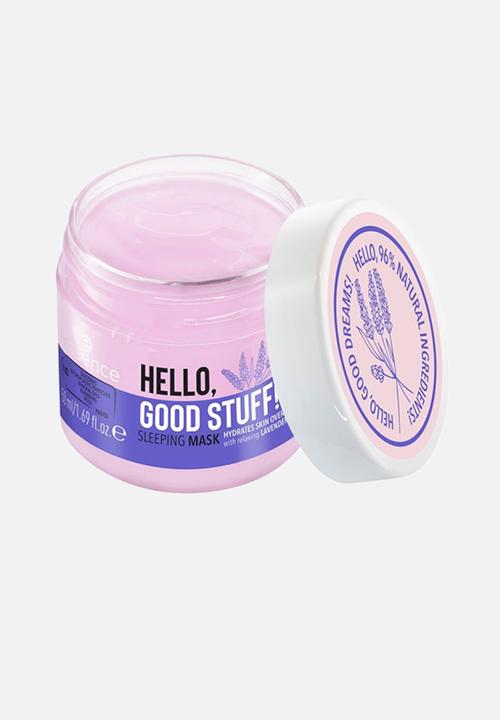 essence - HELLO, GOOD STUFF! Sleeping Mask