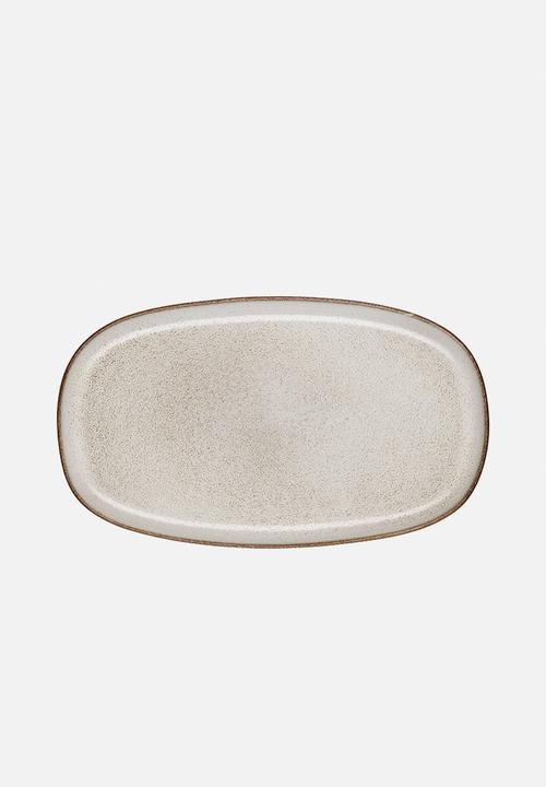 ASA - Saisons oval platter - sand