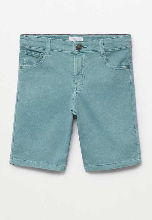 MANGO - Bermuda shorts perub - aqua