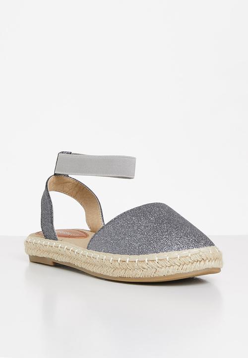Superbalist - Anne espadrille- silver