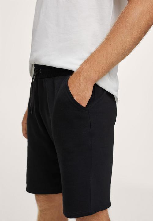 MANGO - Bermuda shorts osaka - black