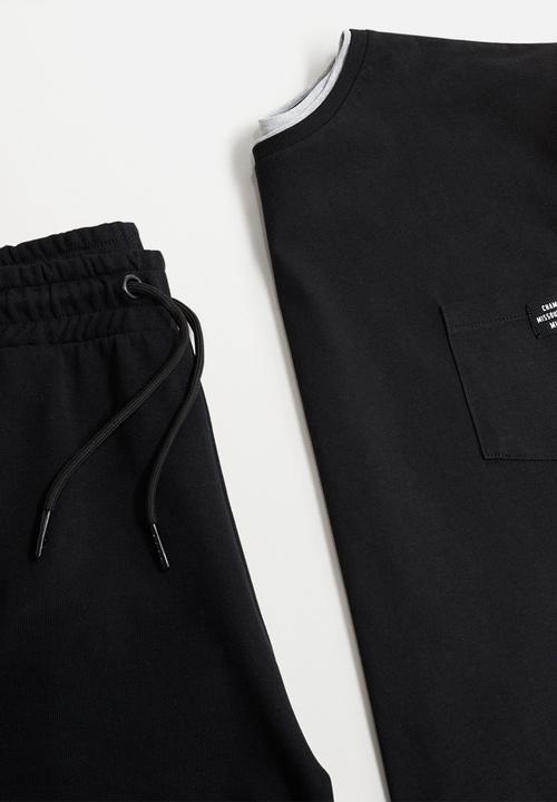 MANGO - Bermuda shorts osaka - black