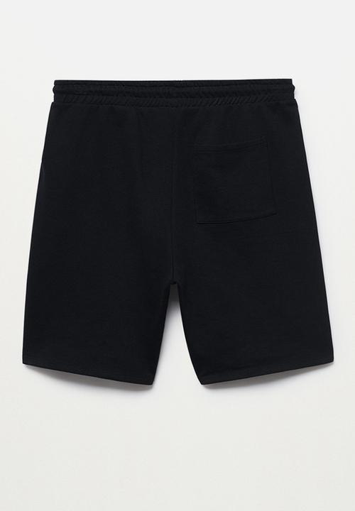 MANGO - Bermuda shorts osaka - black