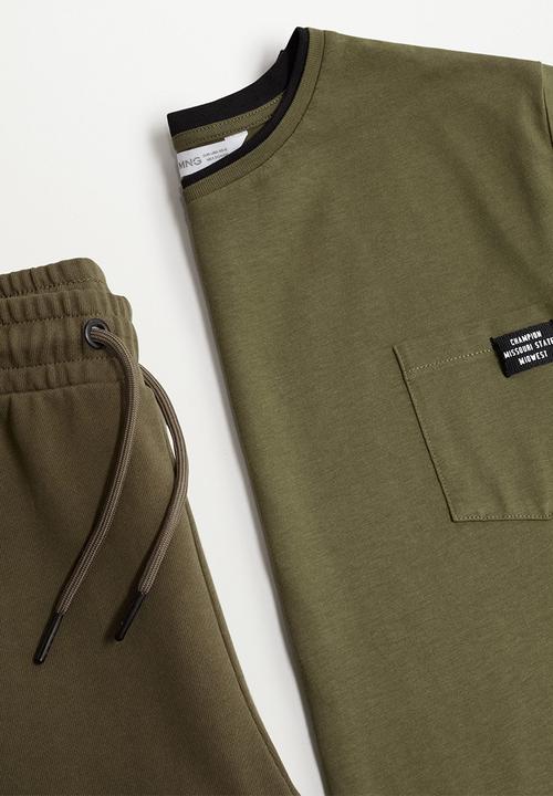 MANGO - Bermuda shorts osaka - beige & khaki