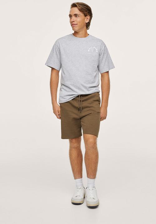MANGO - Bermuda shorts osaka - beige & khaki