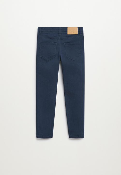 MANGO - Trousers peru - dark navy